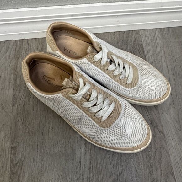 Vionic Galia Knit Top Sneakers Women's Breathable Lace Up Sneakers Two Tone 8.5 - Picture 2 of 6